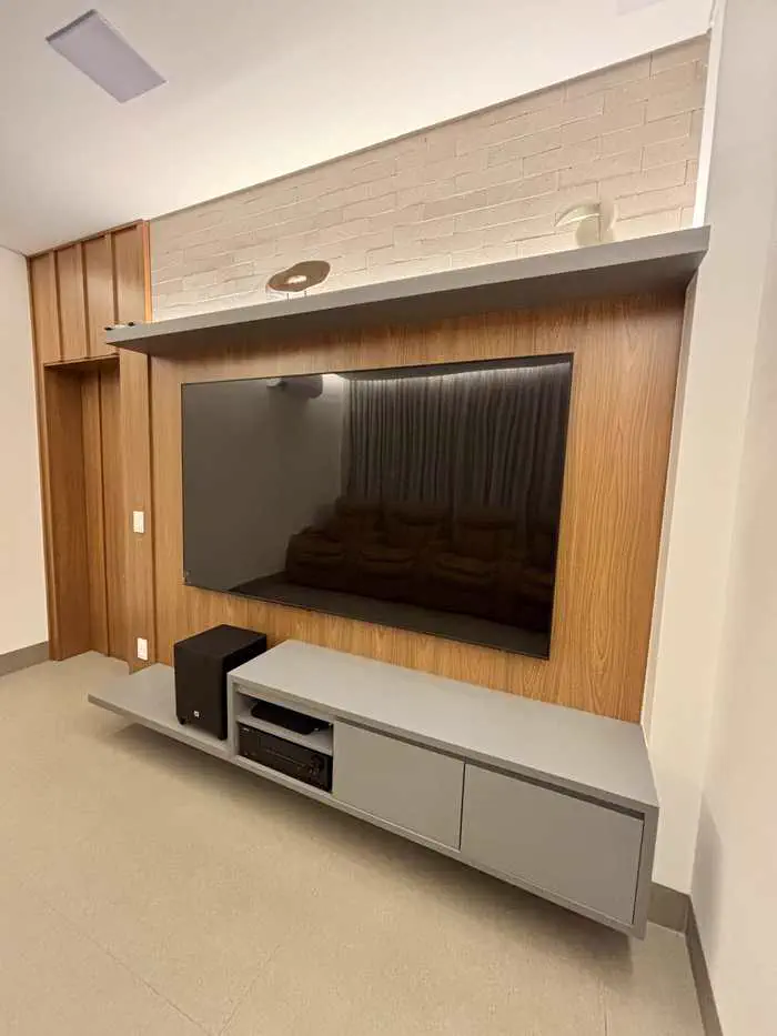 Sala planejada em Uberlândia — Pontual Móveis